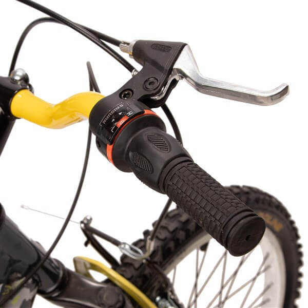 bicicleta wander krypto20 negro-amarillo 7