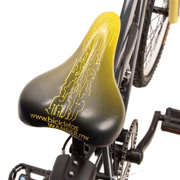 bicicleta wander krypto20 negro-amarillo 8