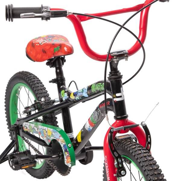 bicicleta wander munster16 negro-rojo 5