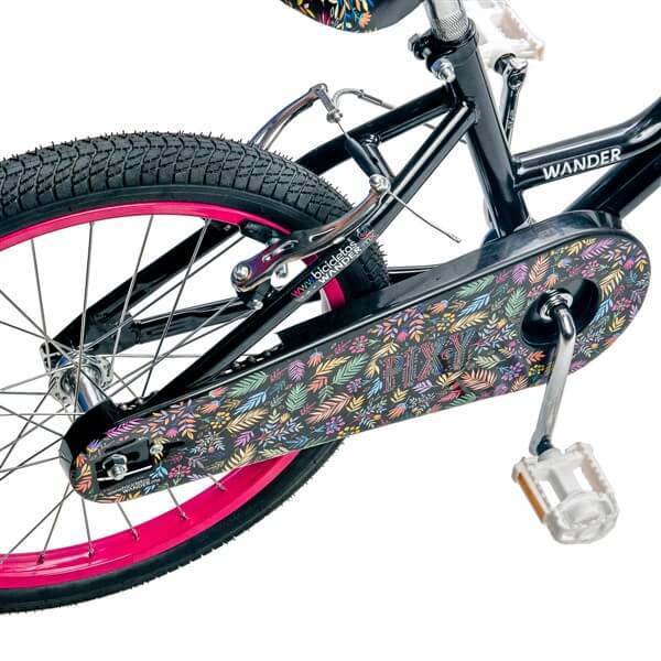bicicleta wander pixy20 negro-rosa 4