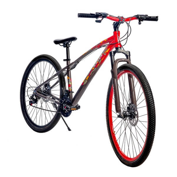 bicicleta wander rover29 negro morado 4